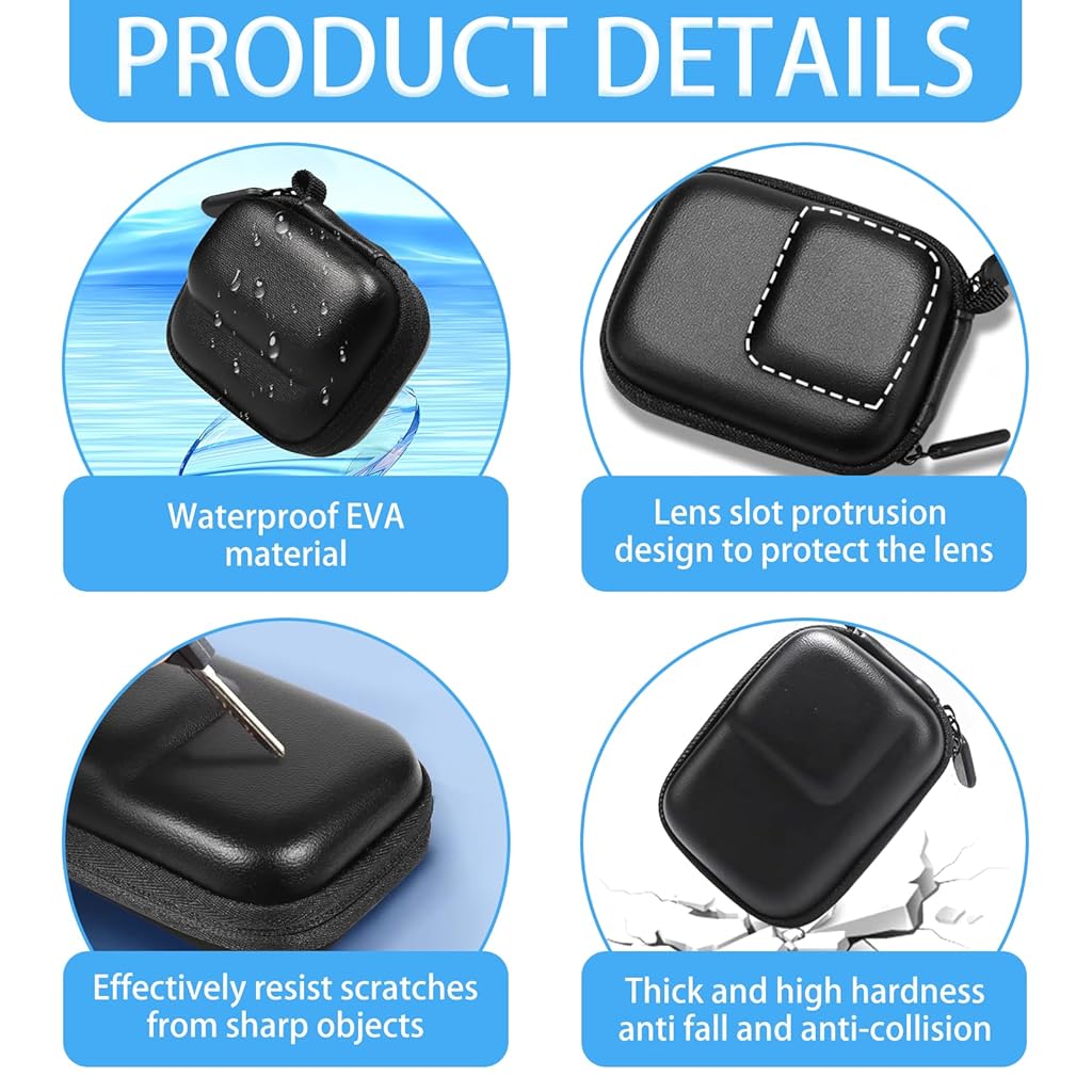 ZORBES® Waterproof Mini Storage Bag for Hero 13/12/11//10/9/8/7/6 Black ZORBES® Waterproof Mini Storage Bag for Hero 13/12/11//10/9/8/7/6 Black